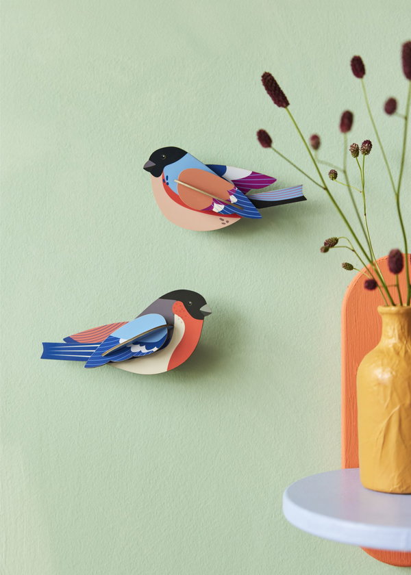 Wanddeko Papier 'Gimpel'