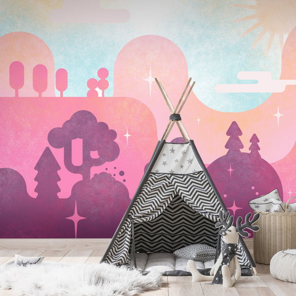 Papel de parede 'Candy Land'