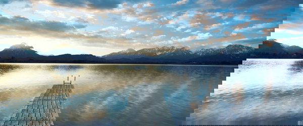 Tapeta 'Lake' 600x250cm