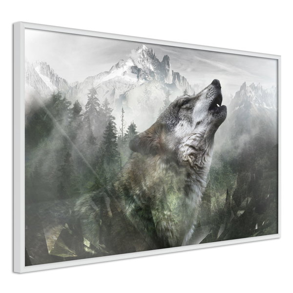 Poster 'Howling Wolf'