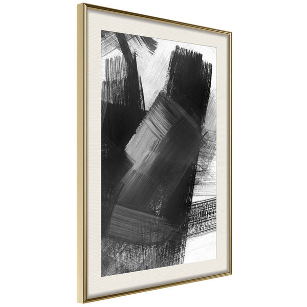 Poster 'Black Mosaic'