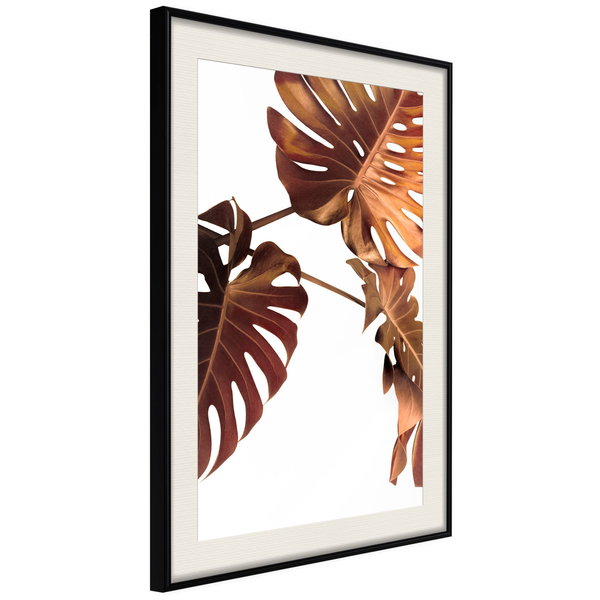 Poster 'Copper Monstera'