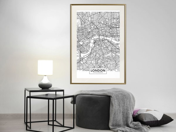 Poster 'City Map: London'