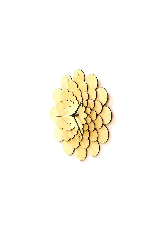 Wanduhr 'Dahlia 1 M'