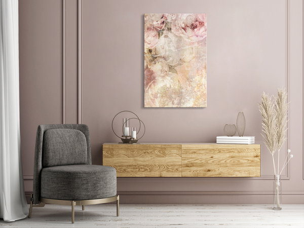 Kunstdruck auf Leinwand 'End of Summer Vertical'