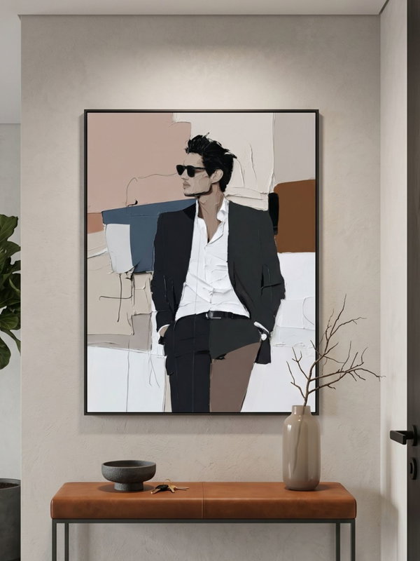Moderne kunst til hjemmet