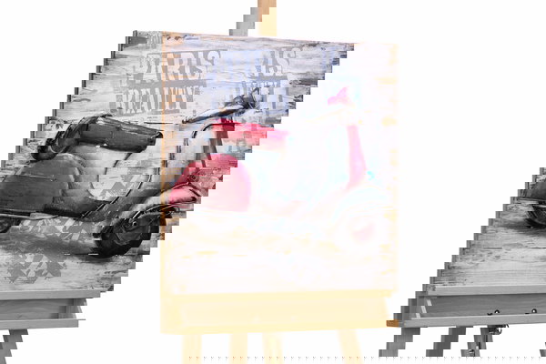 Traditioneel kunstwerk gemaakt van hout