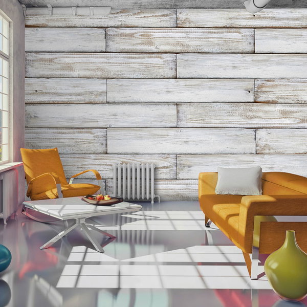 Papel de parede 'Wooden weave'