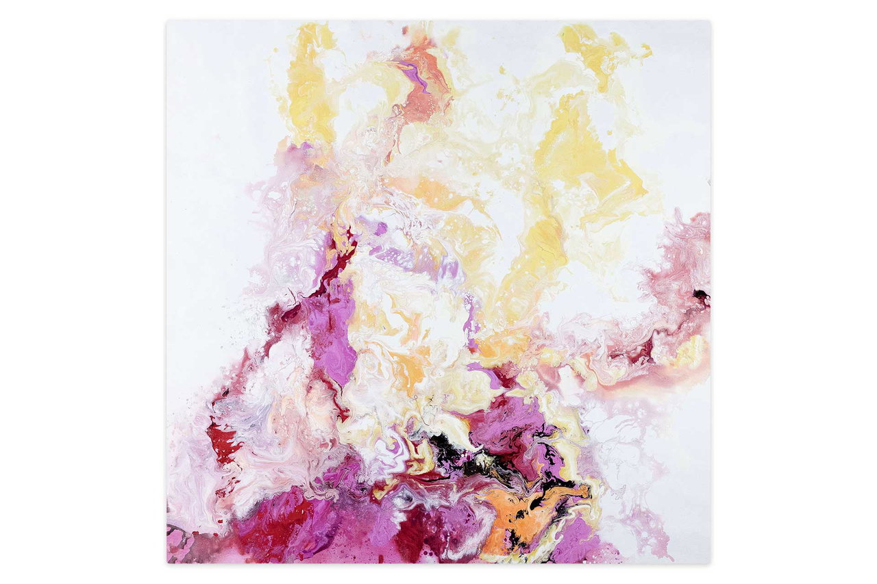 XXL Schilderij 'Blissful Embrace' | Handgeschilderd unicum in de ruimte.