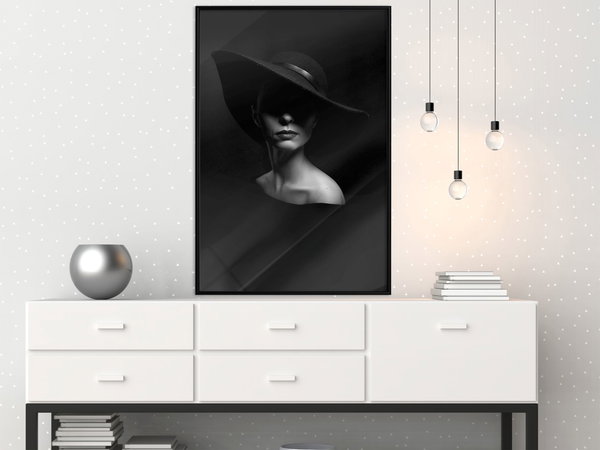 Poster 'Woman in a Hat'