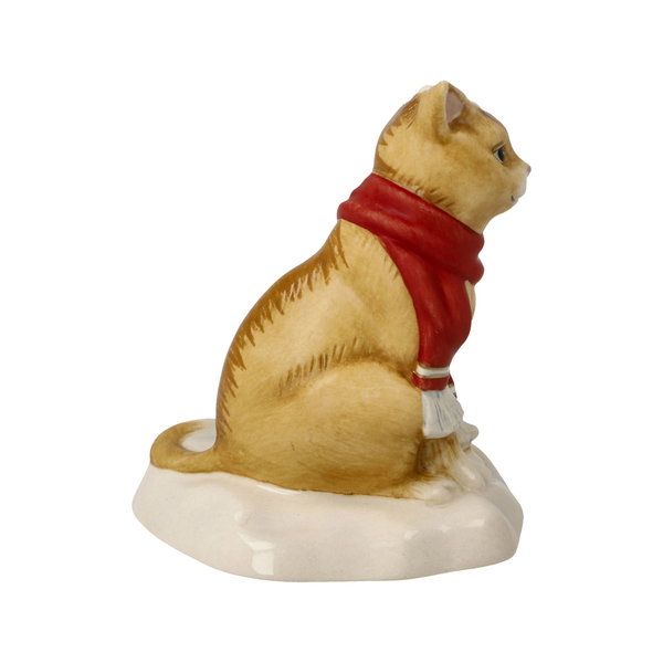 Porzellan Figur 'Schneeballschlacht' von Goebel 6x7x5cm