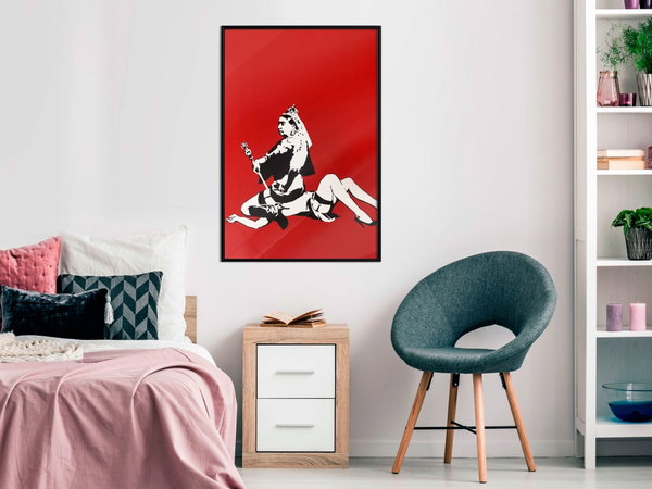 Poster 'Banksy: Queen Victoria'