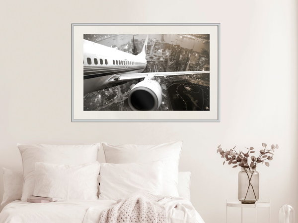 Poster 'Plane Wing'