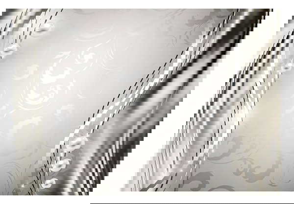 Behang 'Silver Curtain'
