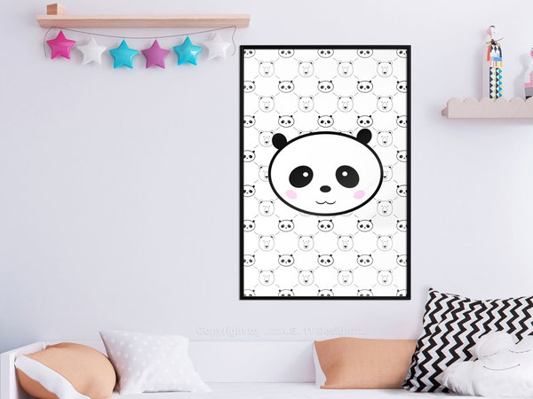 Poster 'Pandas and Bears'