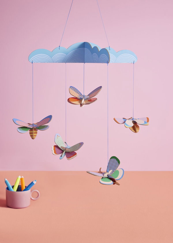 Hängende Deko 'Himmelsschmetterling-Set'