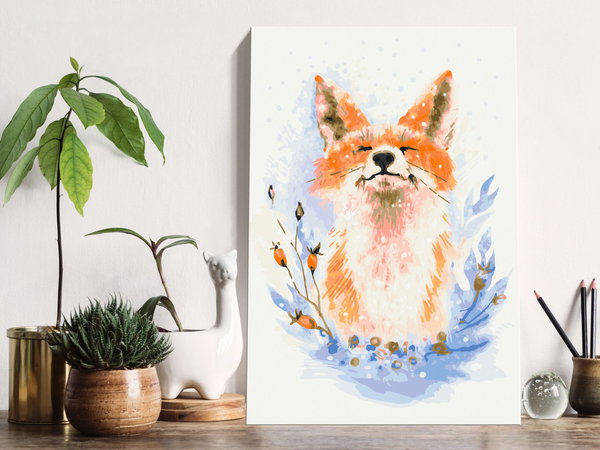 Malen nach Zahlen für Erwachsene 'Dreamy Fox'