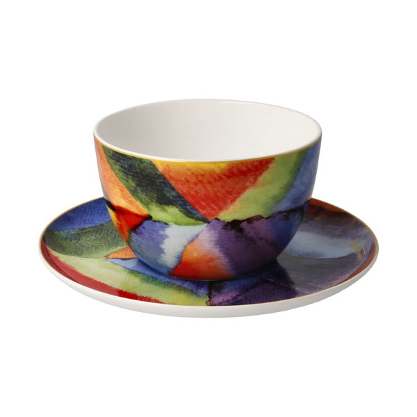 Goebel Tasse mit Untertasse 'Farbstudie'