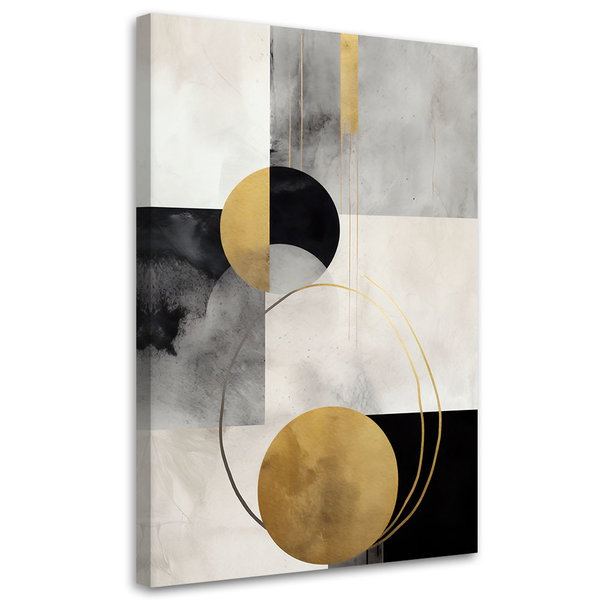 Kunstdruck auf Leinwand 'Geometric Elegance 3'