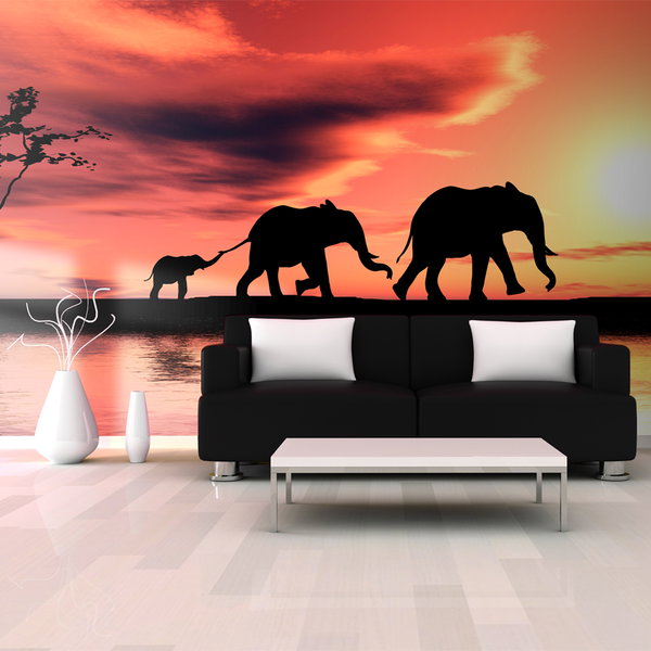 Wallpaper 'Elephants: Family'
