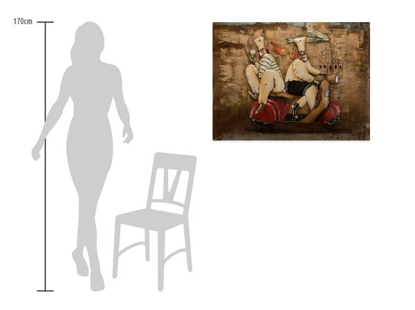 Kunst im optimalen Größenverhältnis