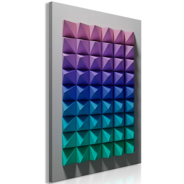 Cuadro impreso sobre lienzo 'Immobility Vertical'