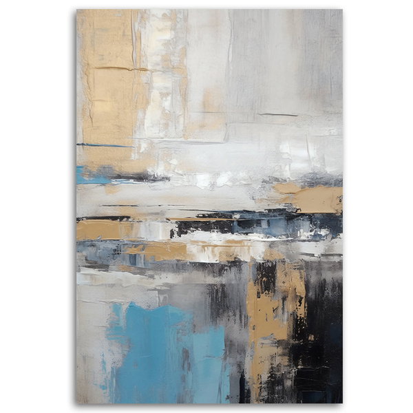 Kunstdruck auf Leinwand 'Textured Serenity 1'