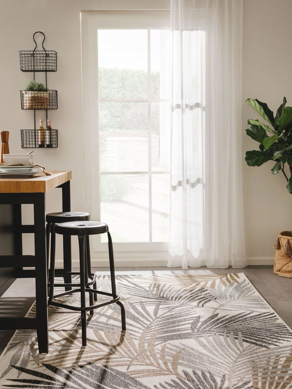 Design In- &amp; Outdoor-Teppich Cleo Schwarz