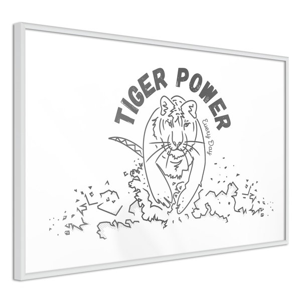 Poster 'Tiger Power'