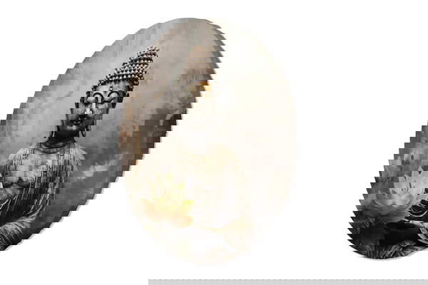 Tableau rond 'Autumn Dream'