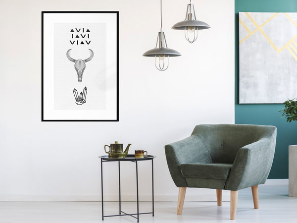 Poster 'Animal Skull'