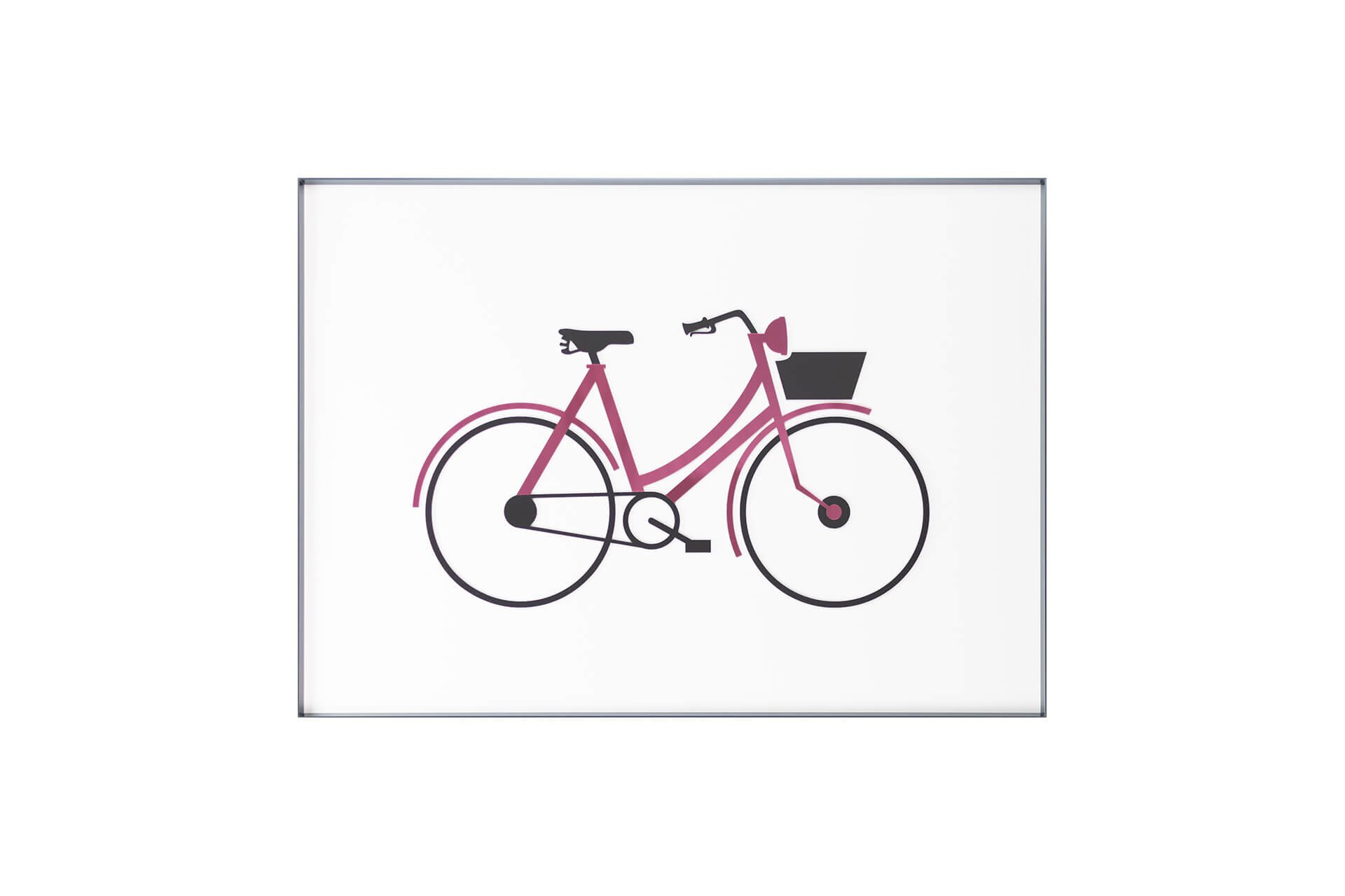 Acryl Wandbild 3D 'Mein Fahrrad und Ich' bestellen