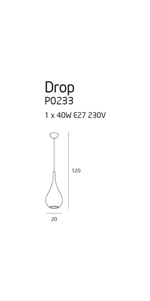 Pendant Light 'Drop 1'