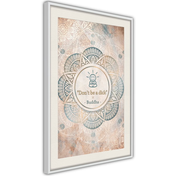 Poster 'Buddha Is Right'