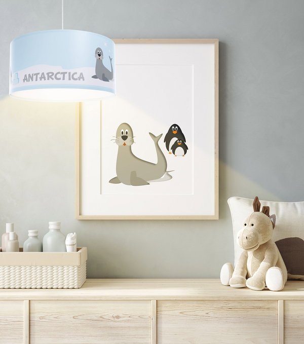 Pendelleuchte 'Foto Dreamy Cold 1'
