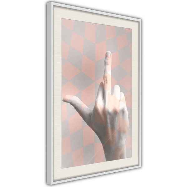 Poster 'Middle Finger'
