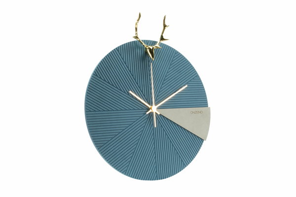 Minimalistische Wanduhr