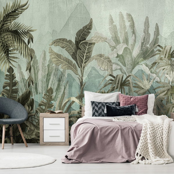 Selbstklebende Tapete 'Mountain Jungle'