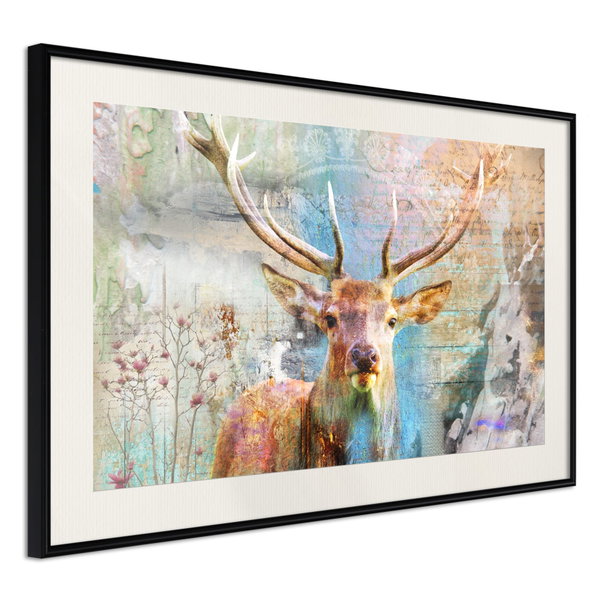 Poster 'Pastel Deer'