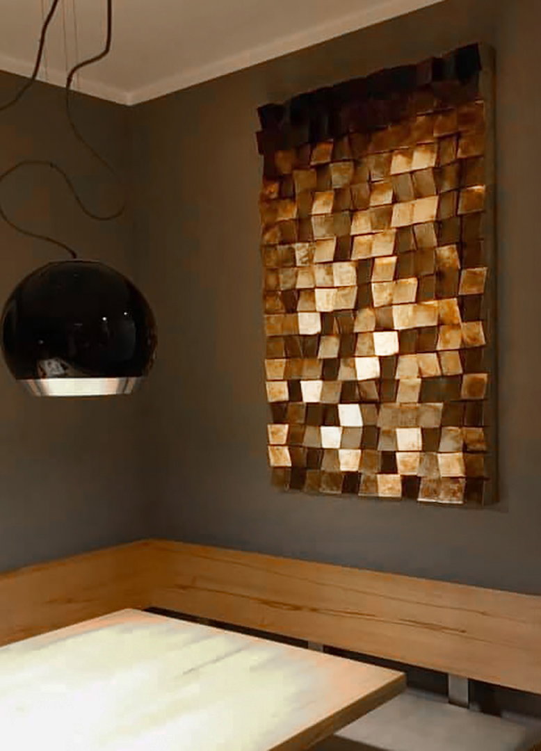 3D Wandbild 'Lied der Felsen' 104x62x8,5cm