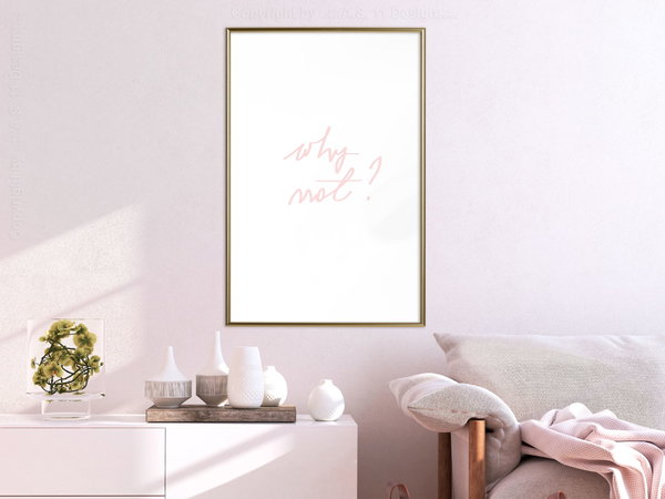 Poster 'Why Not?'