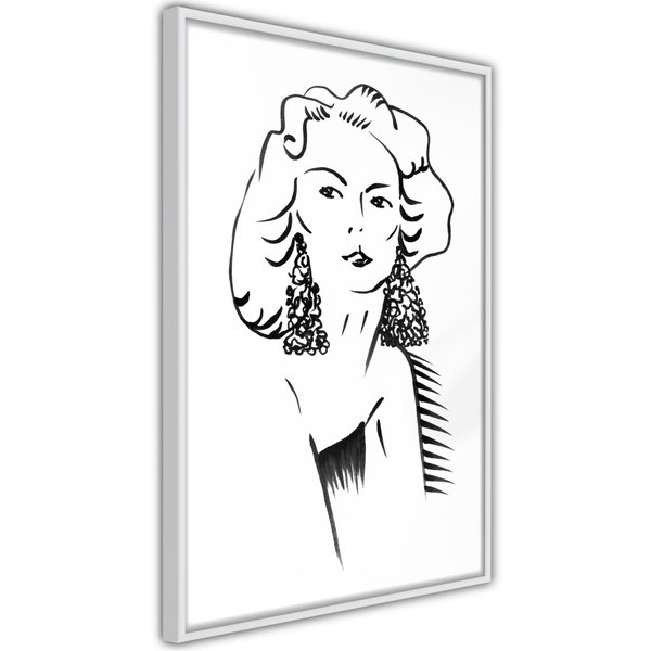 Poster 'Hypnotic Earrings'