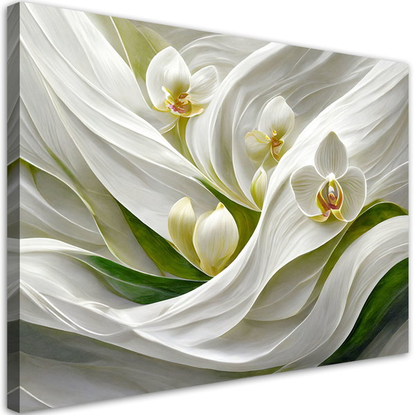 Kunstdruck auf Leinwand 'Orchid Elegance'