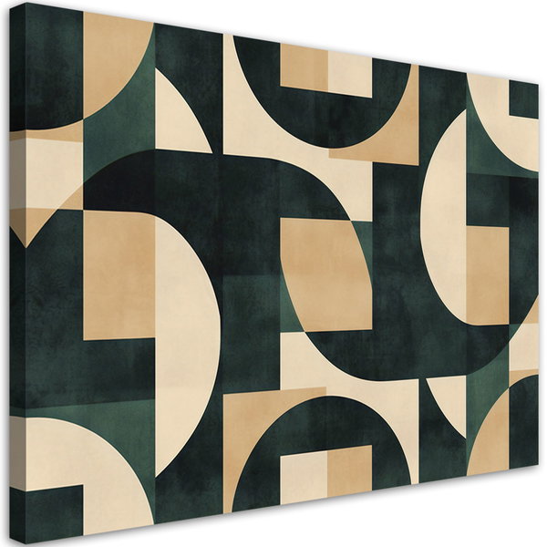 Εκτύπωση σε καμβά 'Geometric Harmony'