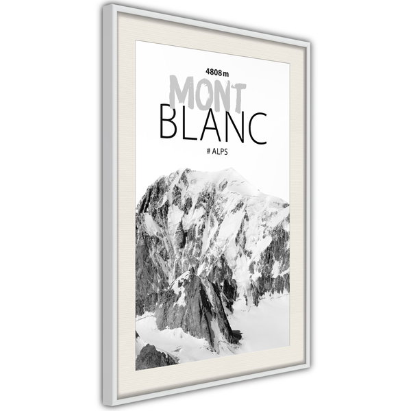 Poster 'Mont Blanc'