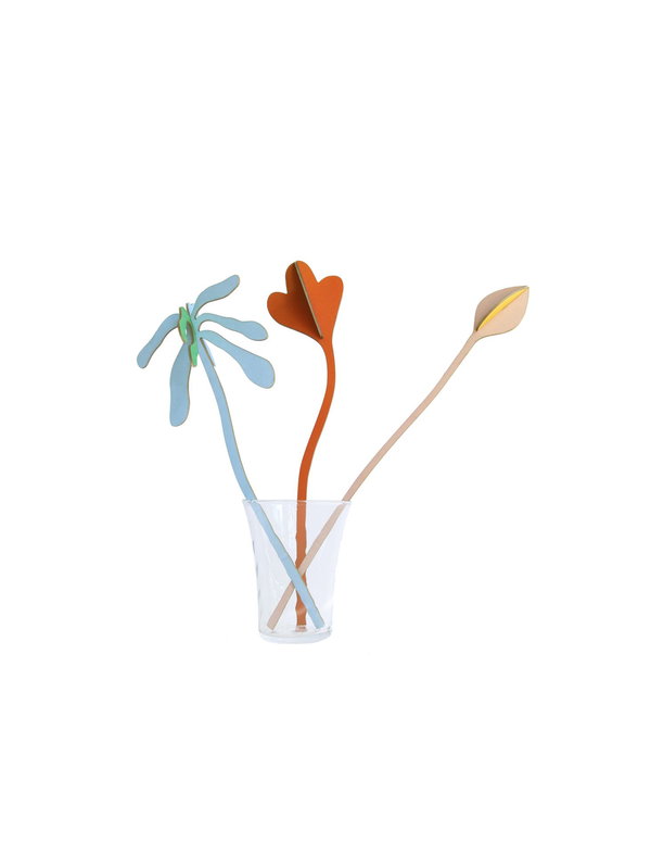 Paper Sculpture 'Playful Paper Stems'