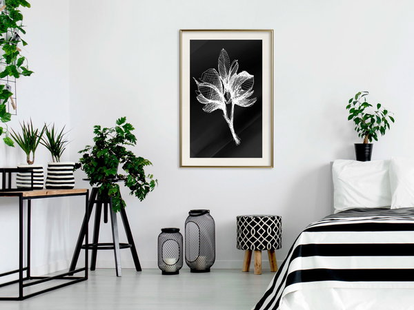 Poster 'White Plant'