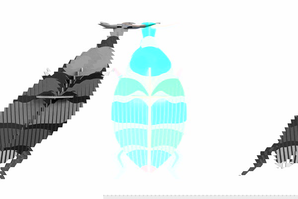 Arte de papel 3D 'Weevil Beetle Decor'