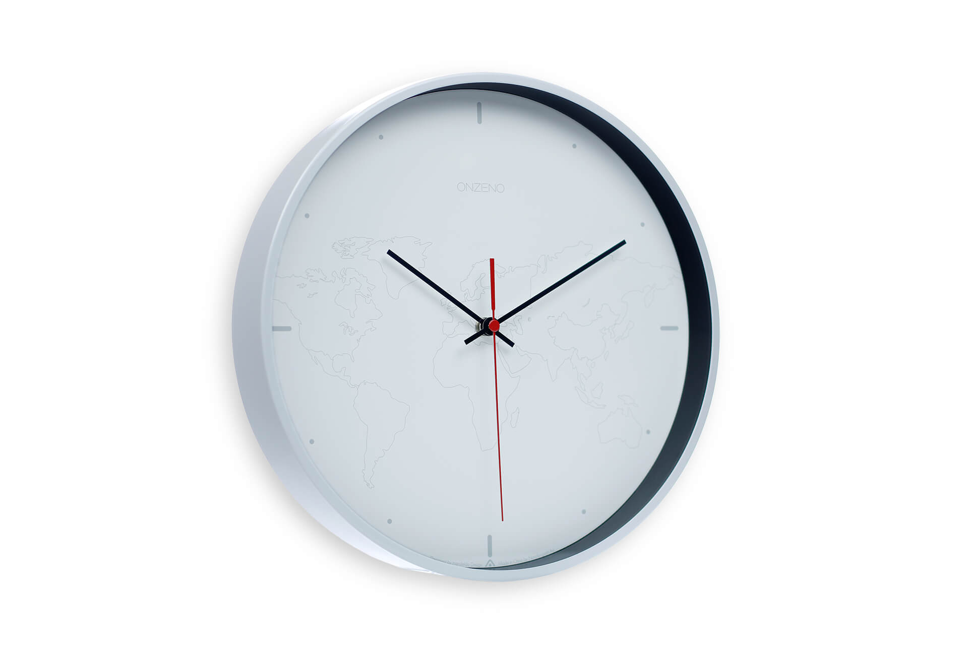Minimalistische wandklok