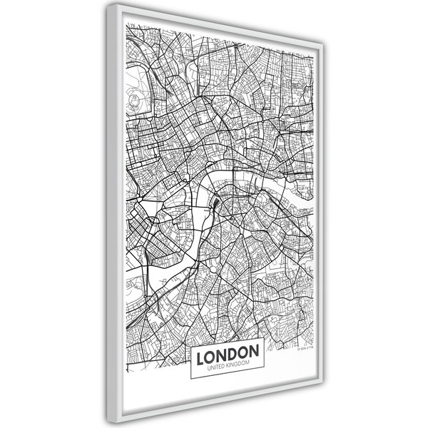 Poster 'City Map: London'